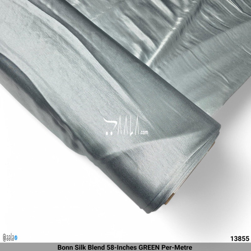 Bonn Silk Blend 58-Inches GREEN Per-Metre