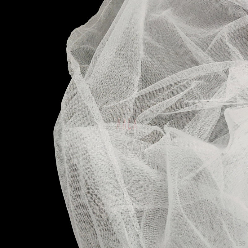 Square Shine Net Nylon 52 Inches Dyeable Per Metre