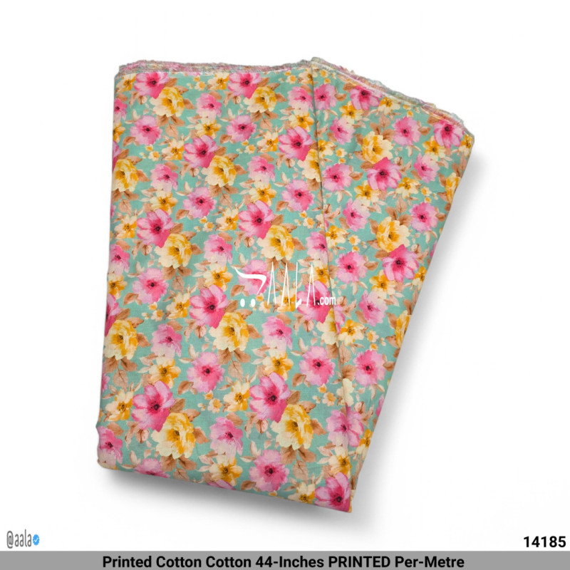 Printed Cotton Cotton 44-Inches PRINTED Per-Metre