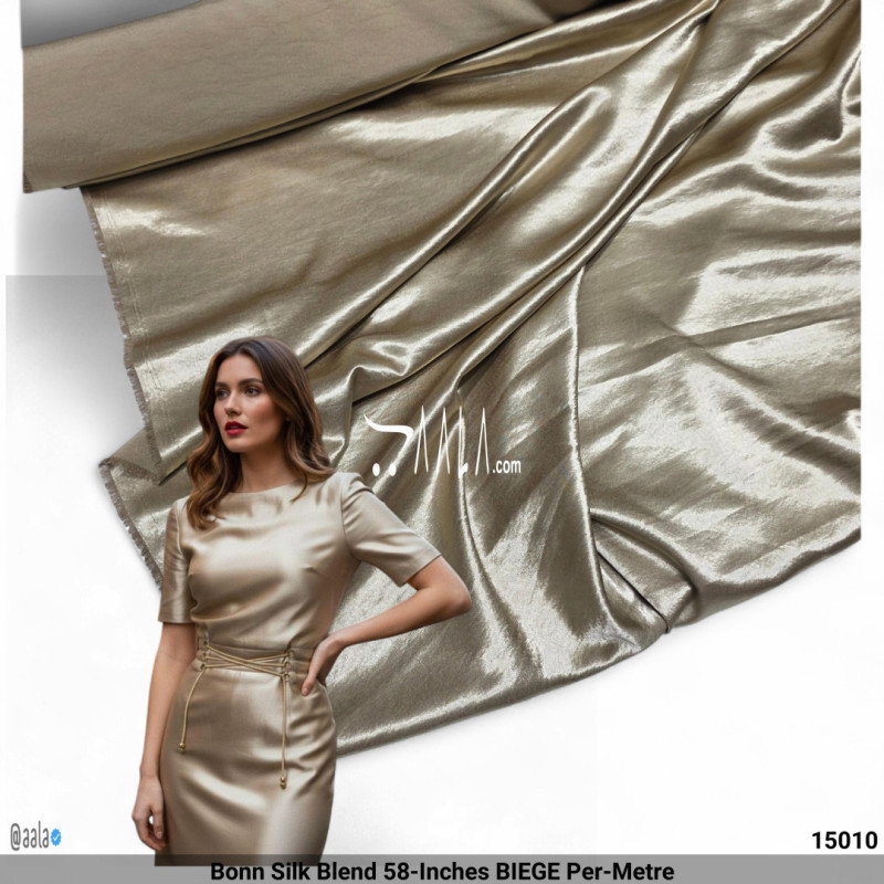 Bonn Silk Blend 58-Inches BIEGE Per-Metre