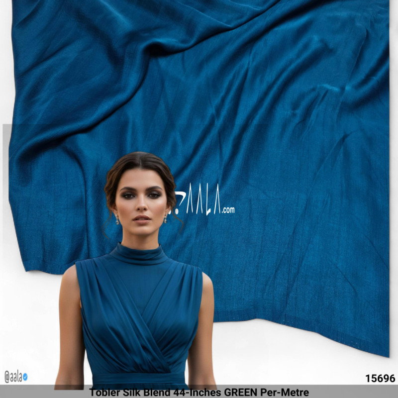 Tobler Silk Blend 44-Inches GREEN Per-Metre