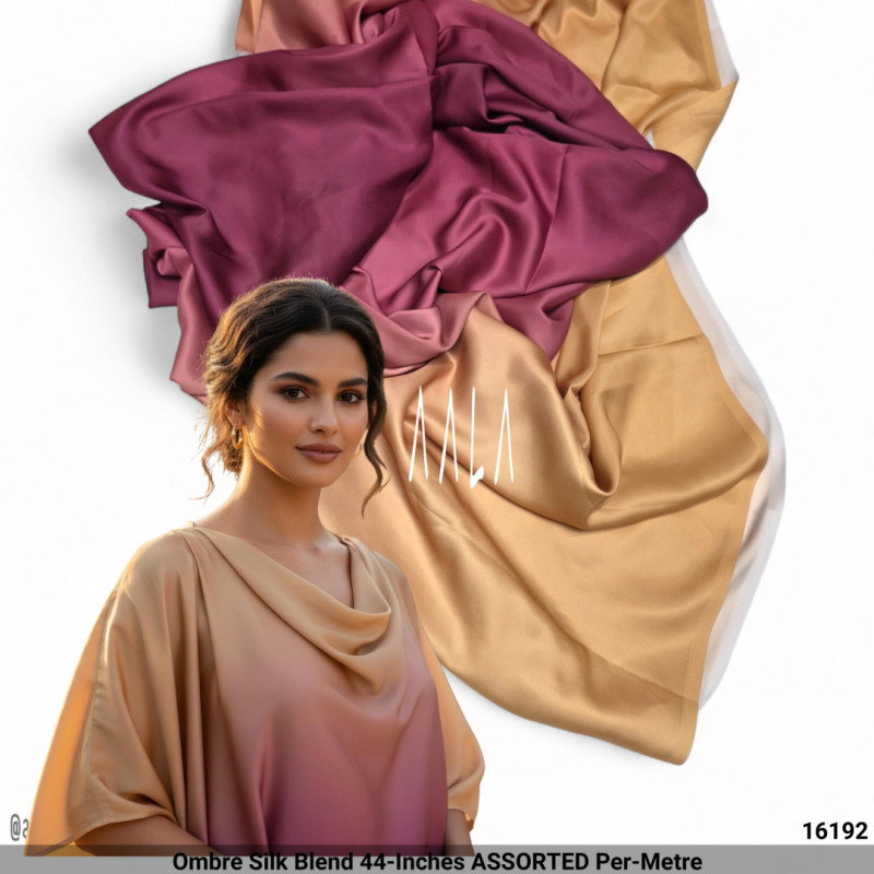 Ombre Silk Blend 44-Inches ASSORTED Per-Metre