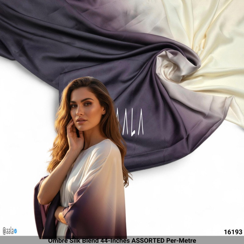 Ombre Silk Blend 44-Inches ASSORTED Per-Metre