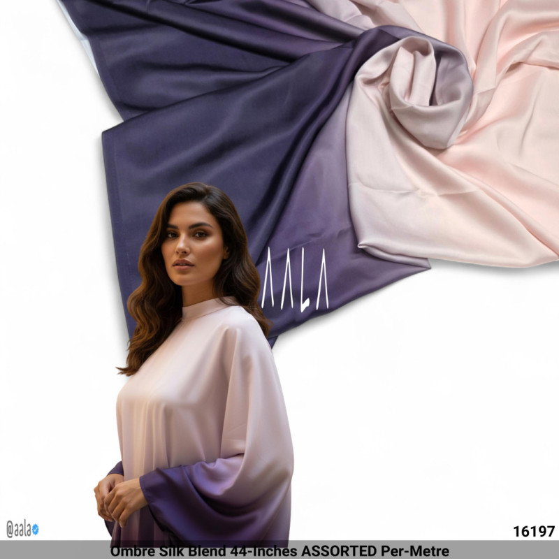 Ombre Silk Blend 44-Inches ASSORTED Per-Metre