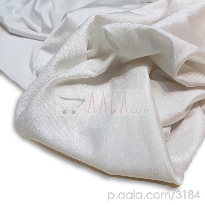 4 Way Lycra Nylon 58 Inches Dyeable Per Metre 