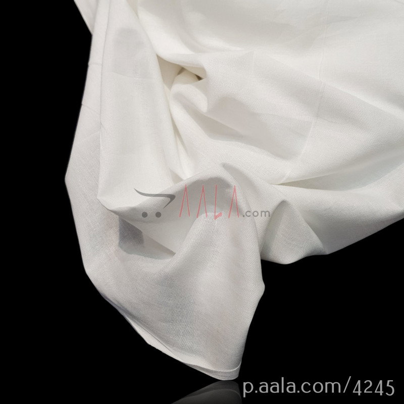 Cambric Cotton 44 Inches Dyeable Per Metre