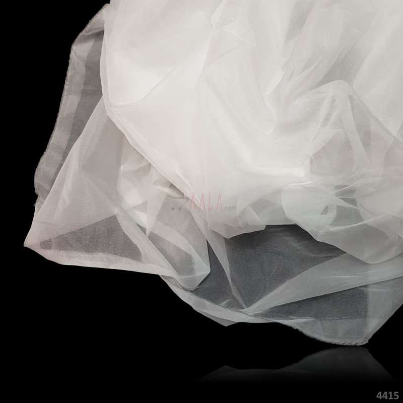 Organza Nylon 44 Inches Dyeable Per Metre
