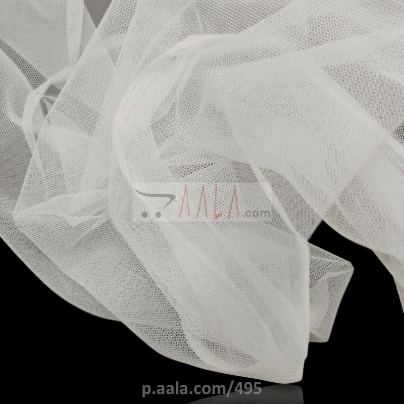 Hard Net Nylon 42 Inches Dyeable Per Metre 