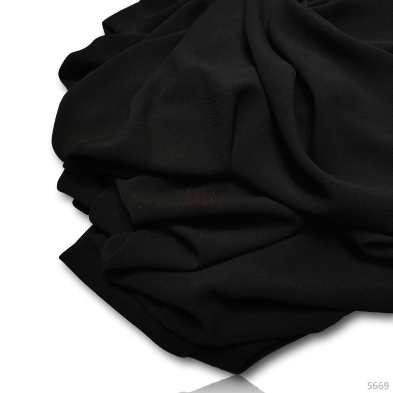 Double Georgette 44 Inches Dyed Per Metre