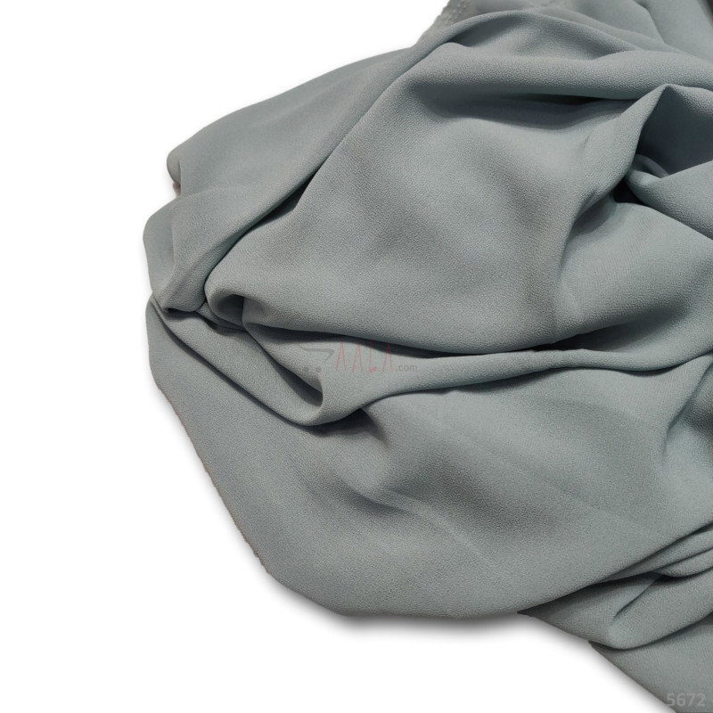 Double Georgette 44 Inches Dyed Per Metre