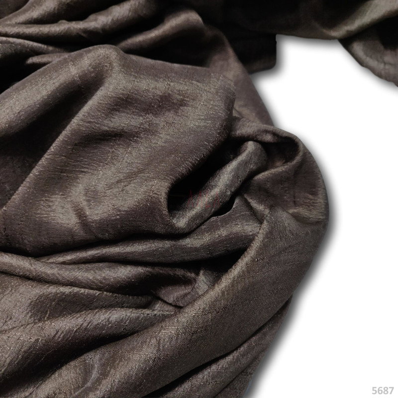 Soft Raw Silk 44 Inches Dyed Per Metre