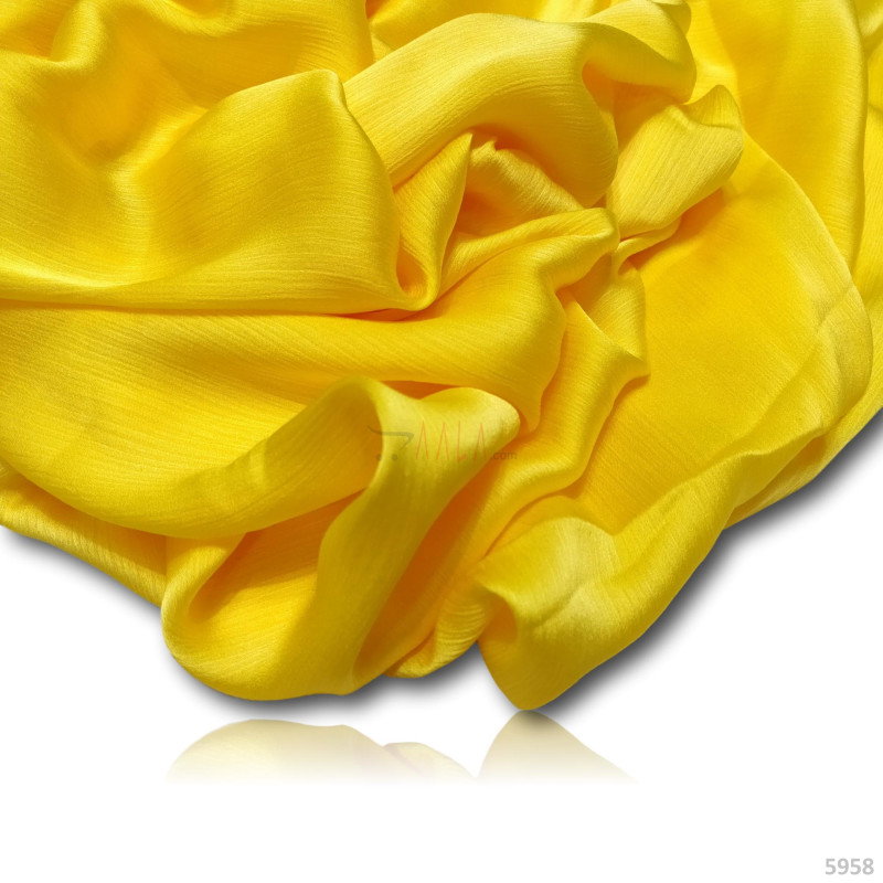 Satin Chiffon 44 Inches Dyed Per Metre 