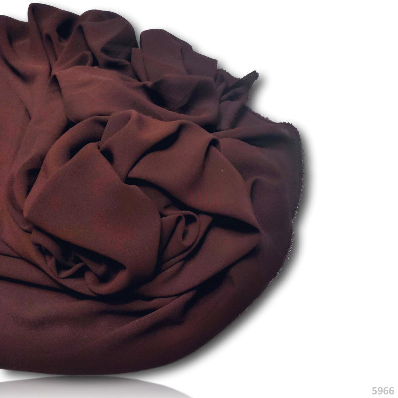 Double Georgette 44 Inches Dyed Per Metre 