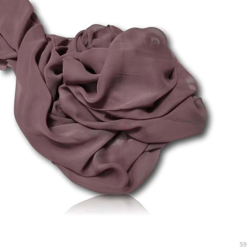 Real Georgette Viscose Z1 44 Inches Dyed Per Metre 