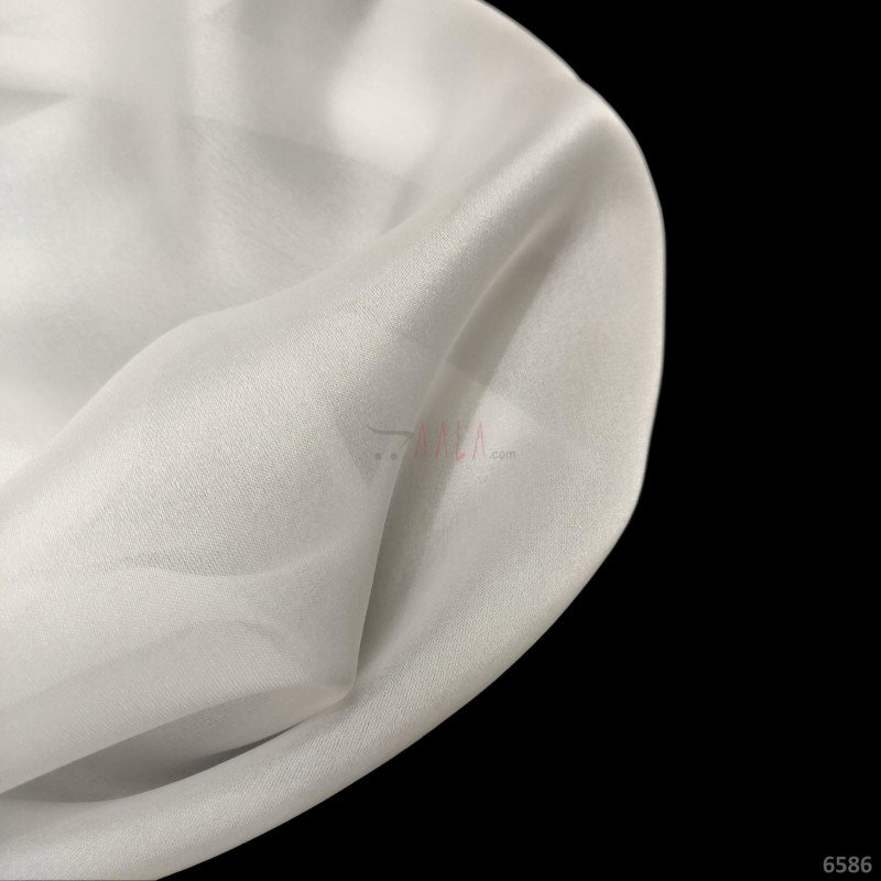 Plain Satin-Organza Nylon 44-Inches DYEABLE Per-Metre