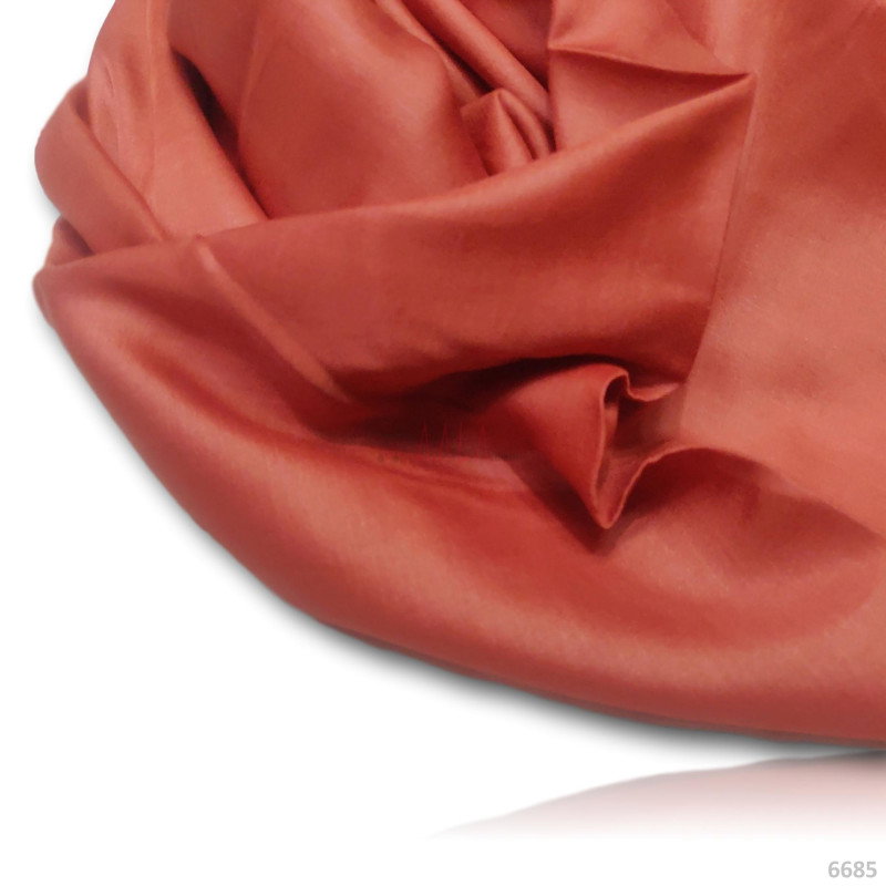 Kossa Silk Blend 44-Inches TOMATO Per-Metre 