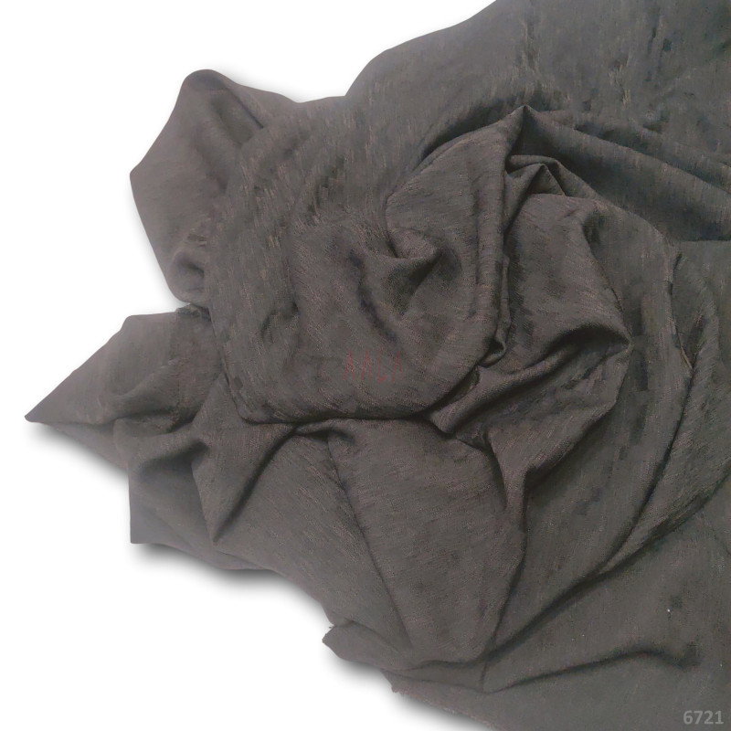 Textured Double-Georgette Blend 58-Inches COFFEE Per-Metre