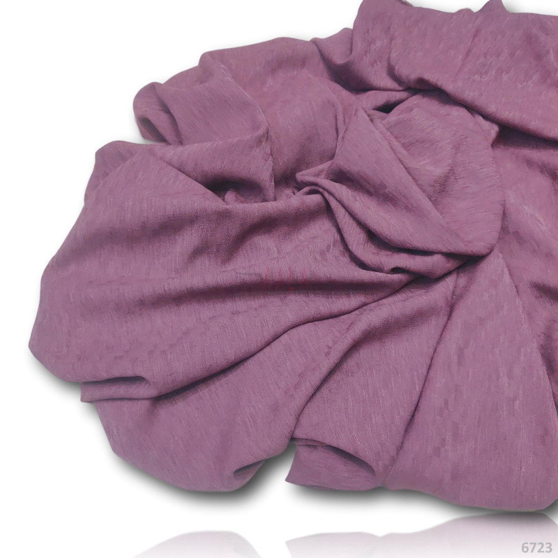 Textured Double-Georgette Blend 58-Inches LAVENDER Per-Metre 