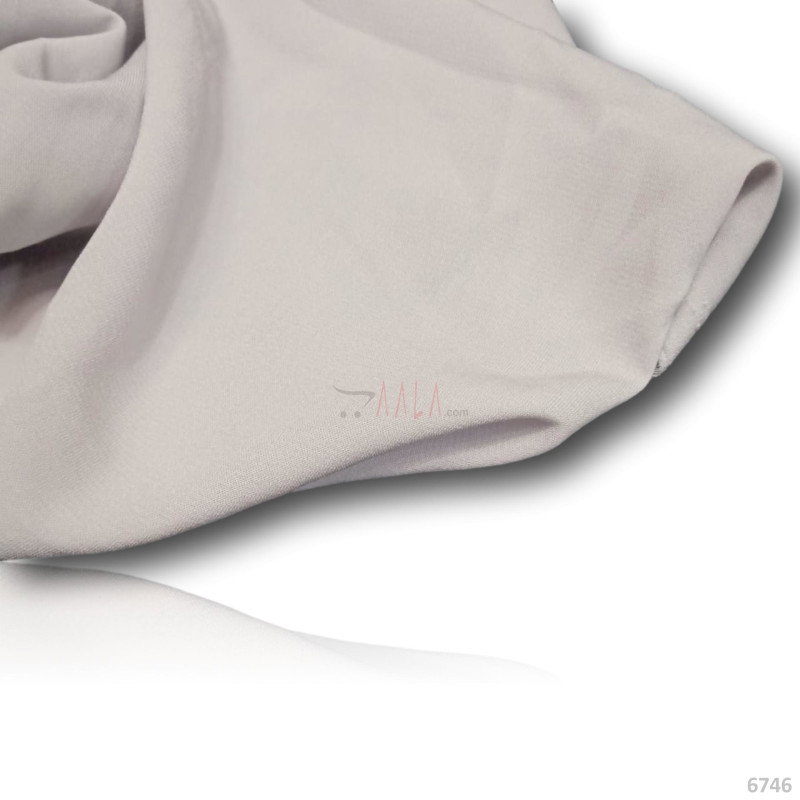 Matte Georgette Blend 44-Inches GREY Per-Metre 