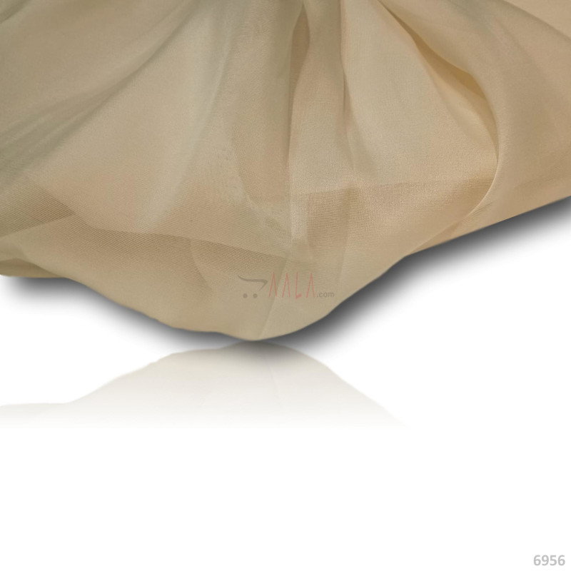 Silky Organza Blend 58-Inches BIEGE Per-Metre