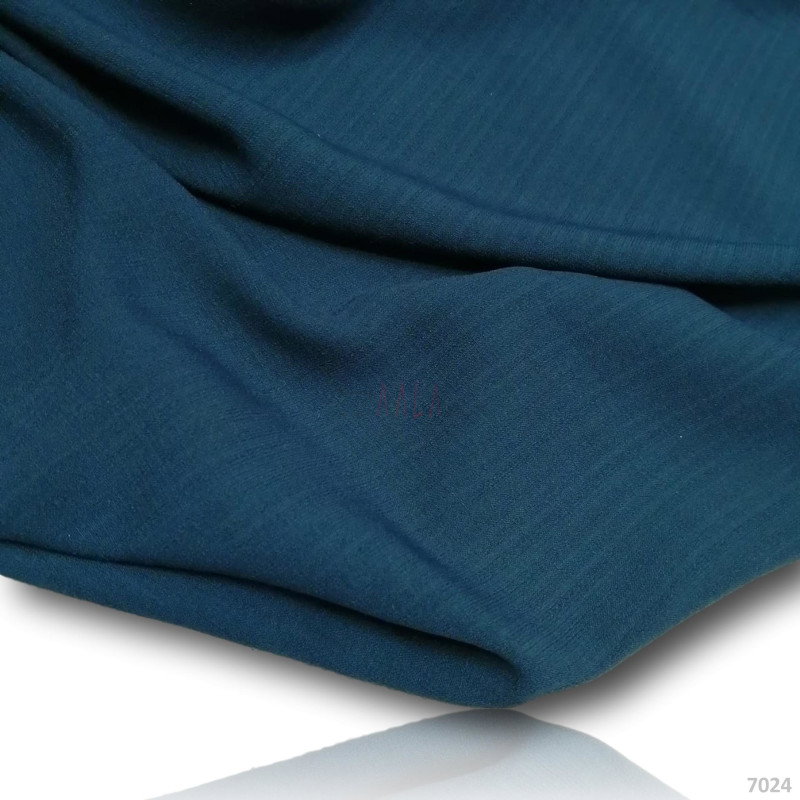 Slub Georgette Blend 58-Inches TEAL Per-Metre 