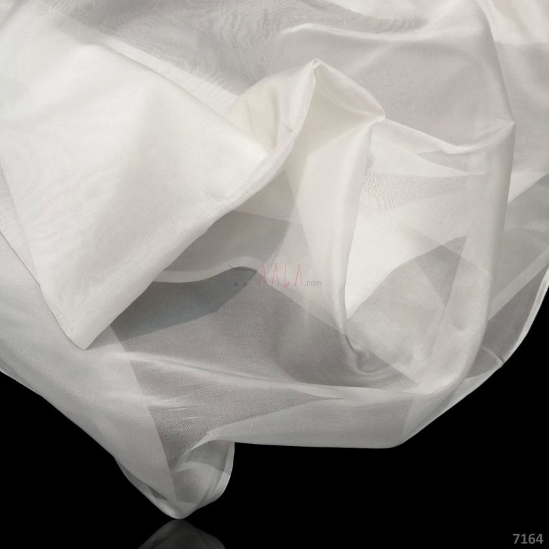 Plain Organza Viscose 44-Inches DYEABLE Per-Metre