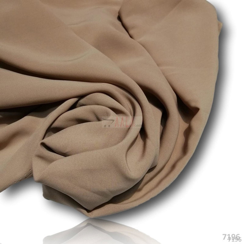 Daneen Double-Georgette Blend 44-Inches BROWN Per-Metre