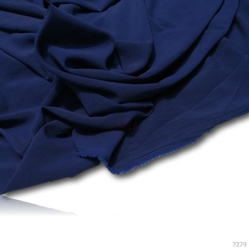 Maryam Double-Georgette Blend 58-Inches BLUE Per-Metre 