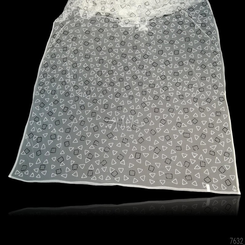 Designer Net Nylon Dupatta-44-Inches DYEABLE 2.25-Metres 