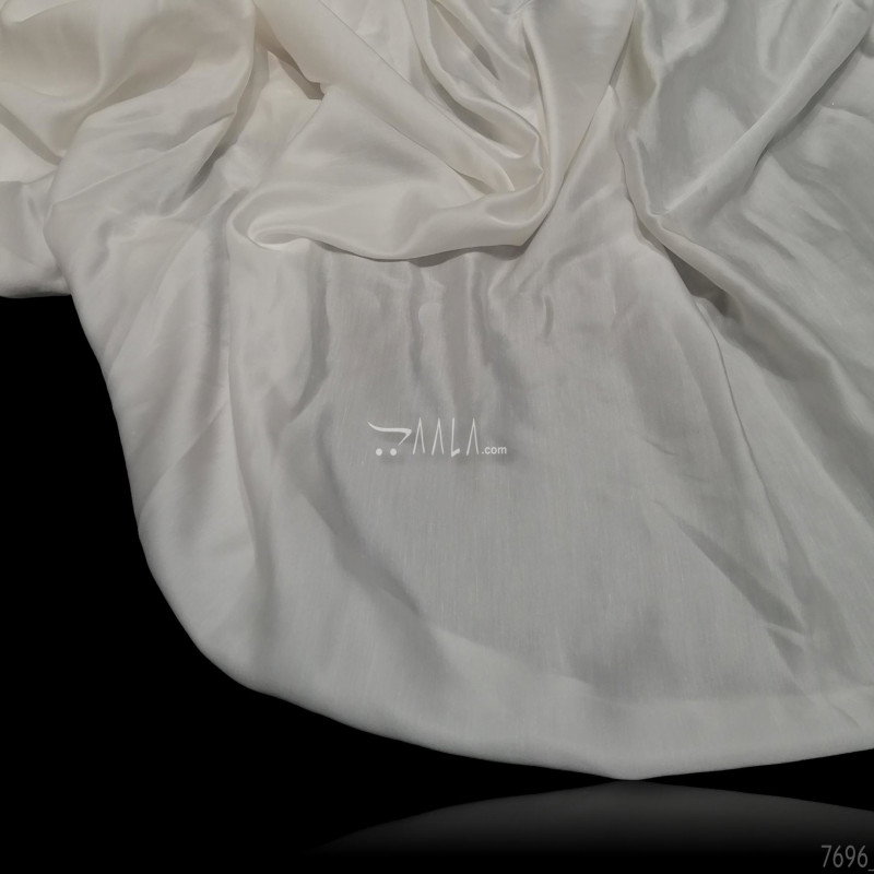 Bournville Silk Blend 44-Inches WHITE Per-Metre