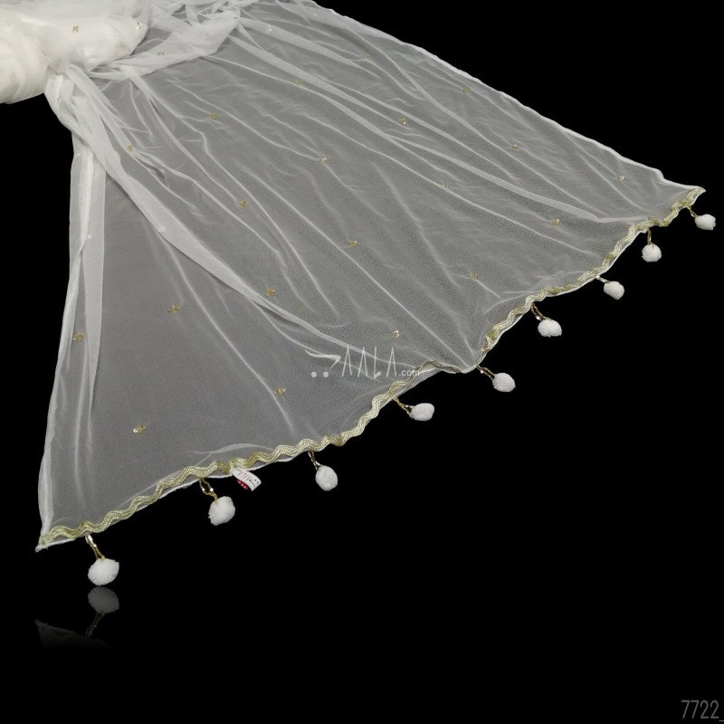 Designer Net Nylon 38-Inches DYEABLE 2.25-Metres