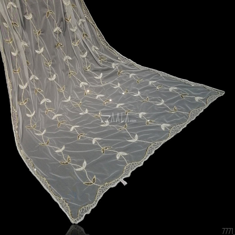 Designer Net Nylon 38-Inches DYEABLE 2.25-Metres