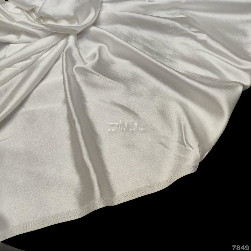 Real Satin Viscose 44-Inches DYEABLE Per-Metre