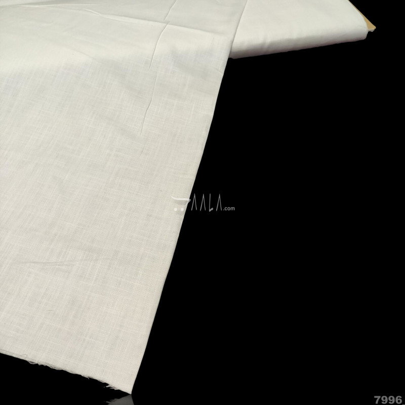 Pure Linen Cotton 54-Inches DYEABLE Per-Metre