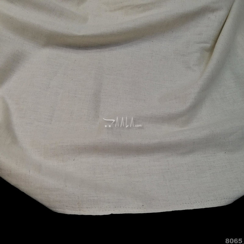 Khadi Cotton Cotton 44-Inches DYEABLE Per-Metre