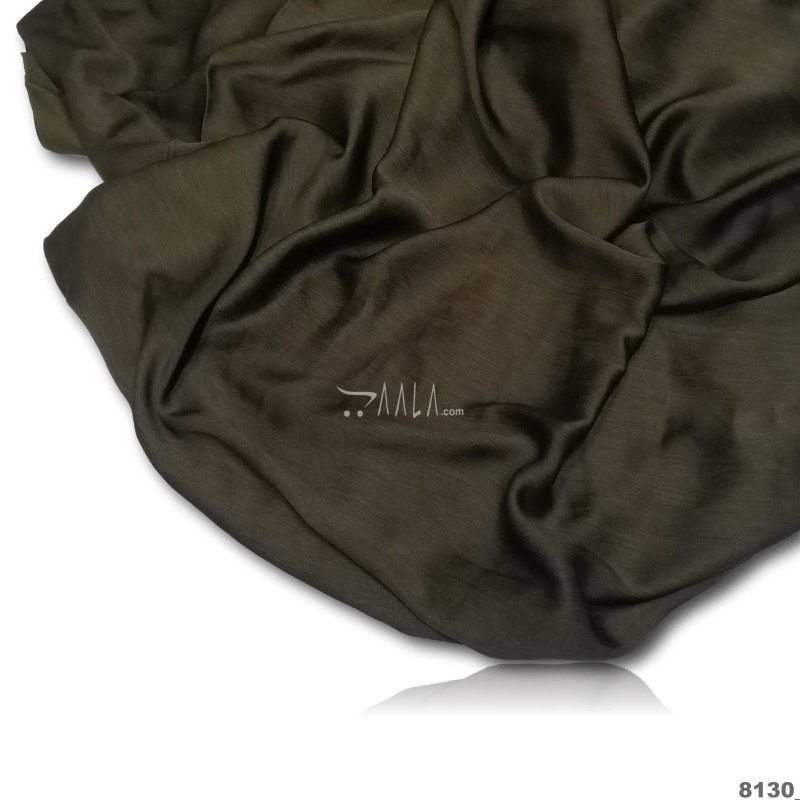 Plain Pie-Silk Blend 44-Inches GREEN Per-Metre