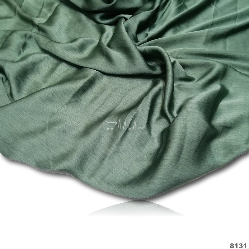 Plain Pie-Silk Blend 44-Inches GREEN Per-Metre