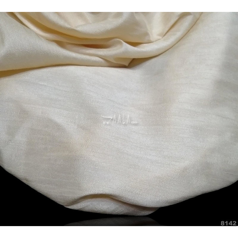 Brownie Silk Blend 44-Inches CREAM Per-Metre
