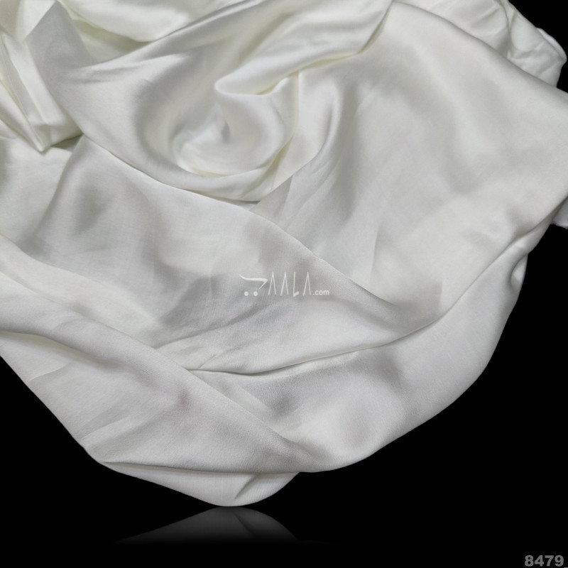 Modal Satin Viscose 44-Inches DYEABLE Per-Metre