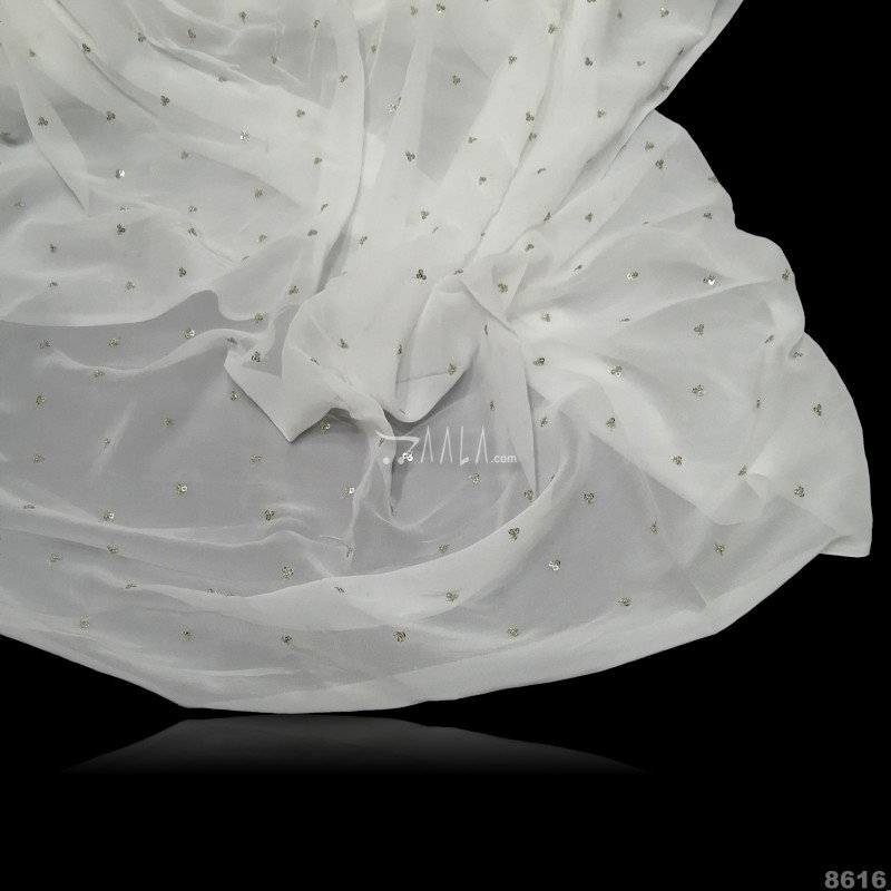 Booty Georgette Viscose 44-Inches DYEABLE Per-Metre 