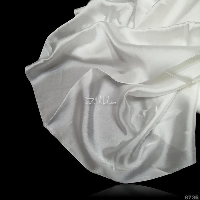 Lyra-Satin Organza Viscose 44-Inches DYEABLE Per-Metre 