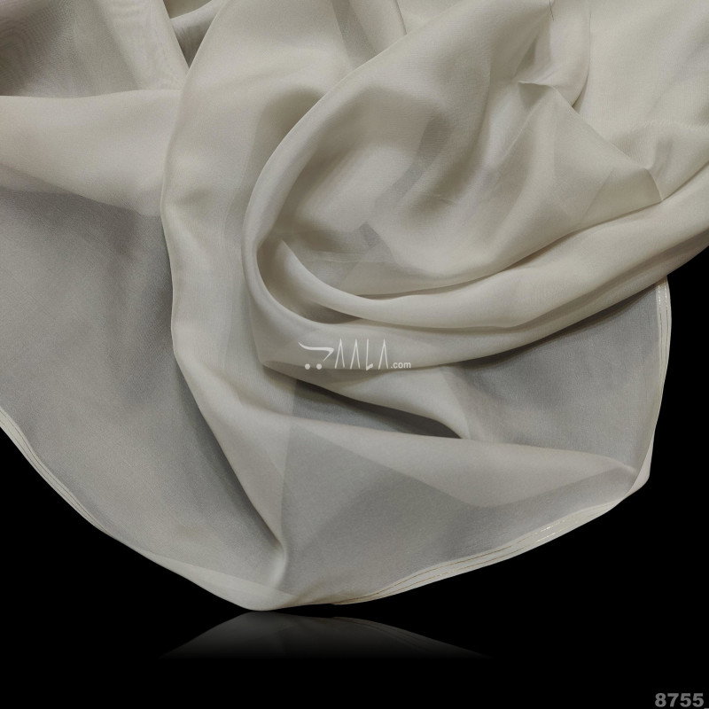 Crispy Organza Blend 44-Inches GREY Per-Metre