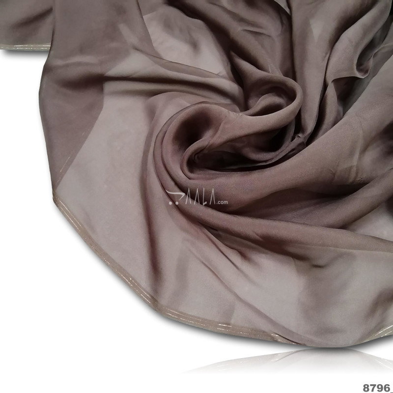 Crispy Organza Blend 44-Inches GREY Per-Metre 