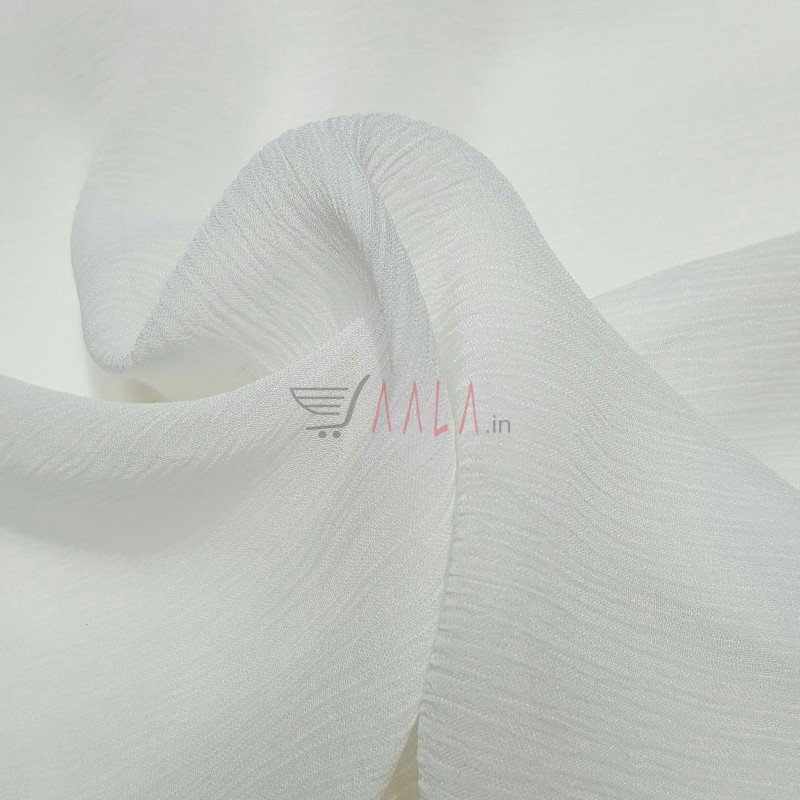 Pure Chiffon Silk 40 Grams 44 Inches Dyeable Per Metre