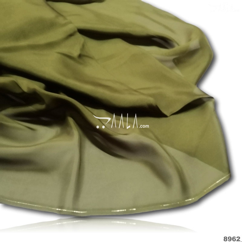 Crispy Organza Blend 44-Inches GREEN Per-Metre 