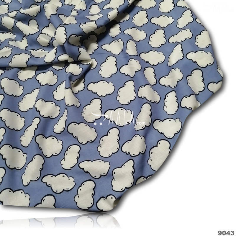 Digital-Print Cotton Modal-Cotton 44-Inches ASSORTED Per-Metre