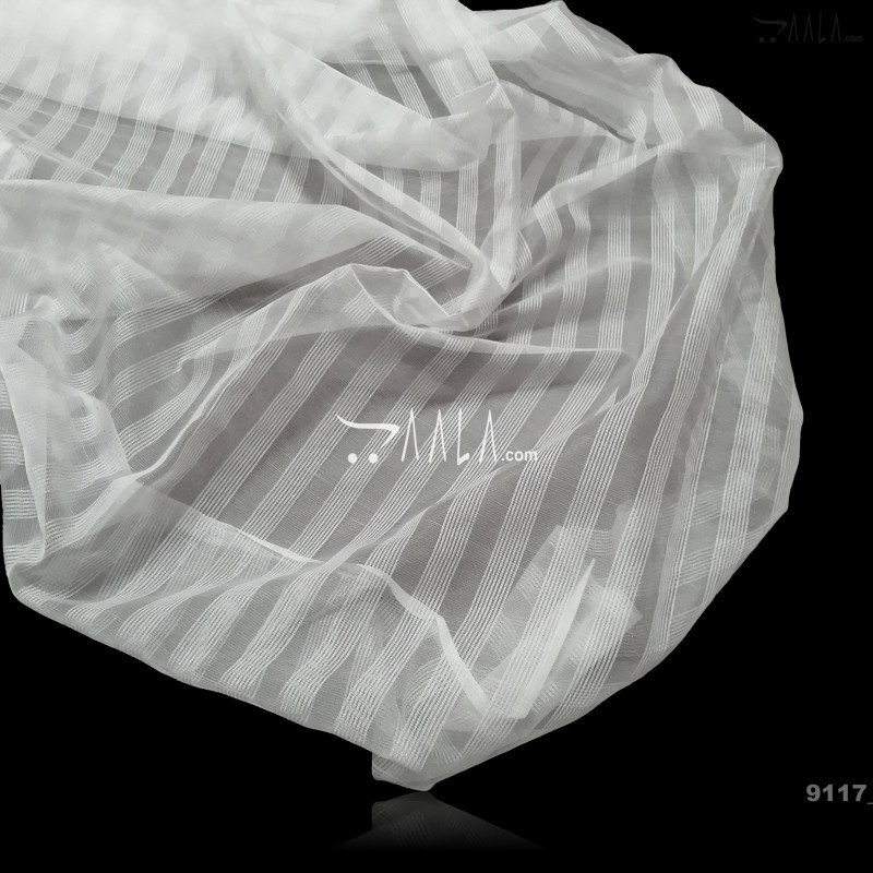 Slub-Jute Net Cotton 44-Inches DYEABLE Per-Metre