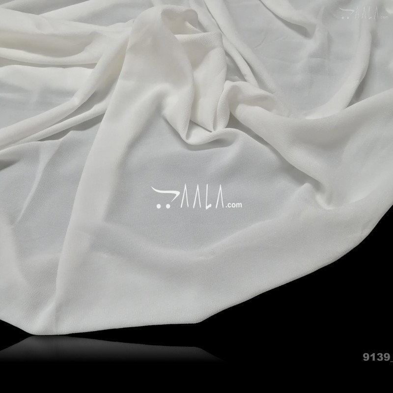 Ferrero Double-Georgette Blend 58-Inches OFF-WHITE Per-Metre