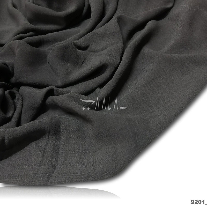 Slub Georgette Blend 44-Inches GREY Per-Metre