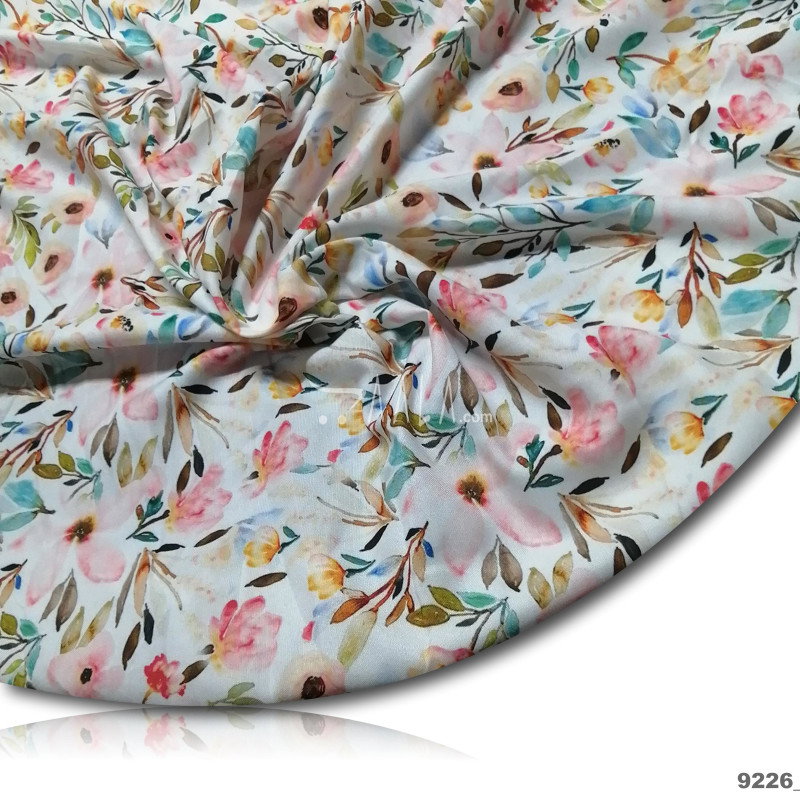 Digital-Print Cotton Modal-Cotton 44-Inches ASSORTED Per-Metre 